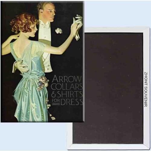 Arrow Collar Advertisement 24115 Retro nostalgia fridge magnets