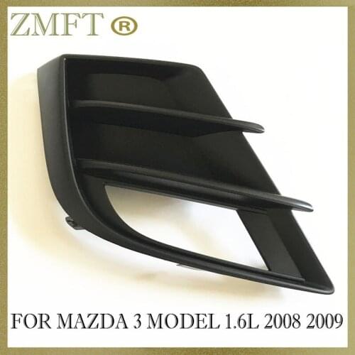 Car Front Bumper Grille Driving Fog Light Fog Lamp Cover For Mazda 3 Model 1.6L 2008 2009