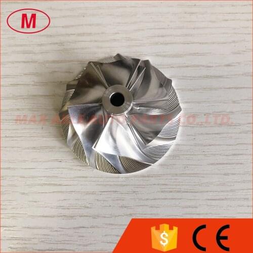 RHB5 38.50/52.50mm 6+6 blades NN136610 milling/aluminum 2618/Billet compressor wheel for VI95 turbo/CHRA