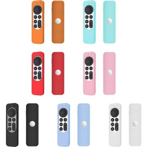 Anti-Lost Silicone Case Protective Cover for-Apple TV 4K 2021 6Th Remote Control