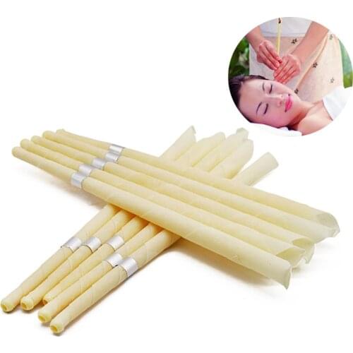 Ear Candles Ear Wax Clean Removal Natural Beeswax Propolis Indiana Therapy Fragrance Candling Cone Candle Relaxation