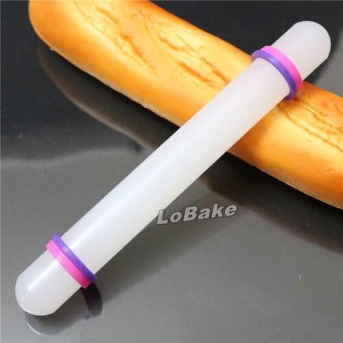 High quality common 22cm & 2.5 diameter fondant cake rolling pin dough making stick pastry tools for diy cake decorating tools