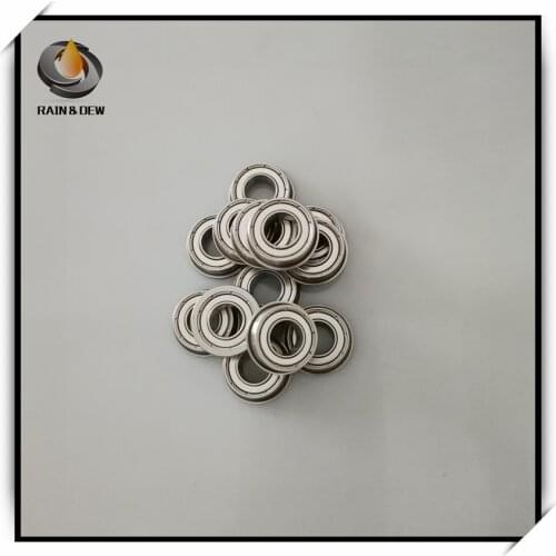 10Pcs 6x17x6 mm F606ZZ ABEC-7 Flange Ball Bearing f6700ZZ