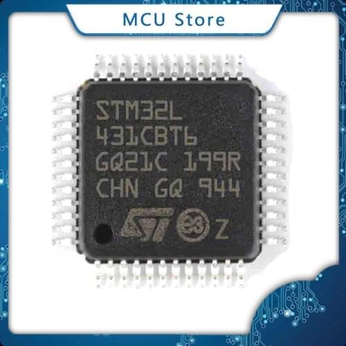 10PCS STM8L152C8T6 LQFP48 STM32L431CBT6 STM32G030C8T6 STM32F334C8T6 STM8L STM32F LQFP-48 New Original Microcontroller Chip IC