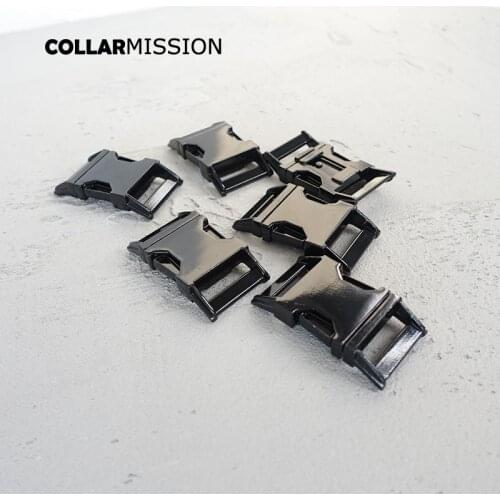 Side release curved metal buckle 25mm for bag DIY paracord pet collar buckles plated metal buckle high quality Zinc Alloy CK25H