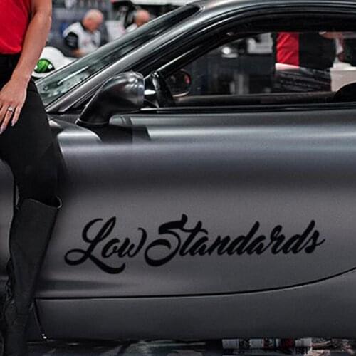 Black/Sliver Creative Fond Decal Daily Driven Waterproof Auto Car Front Window Windshield Decal reflective Sticker S068