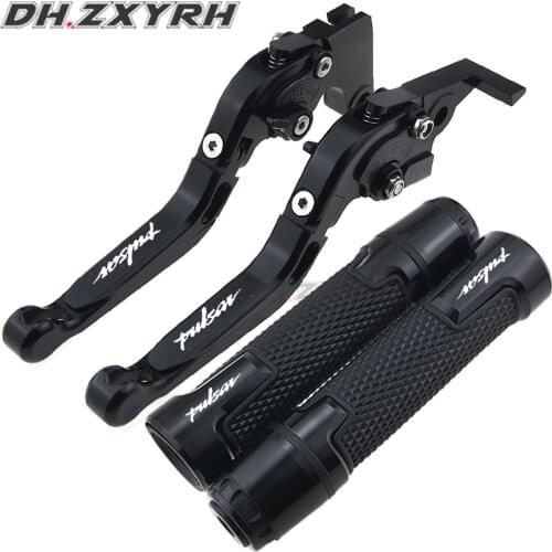 For Bajaj Pulsar 200 NS All Years Hot High-quality CNC Motorcycle Foldable Extending Brake Clutch Lever Lever Handbar End Grips