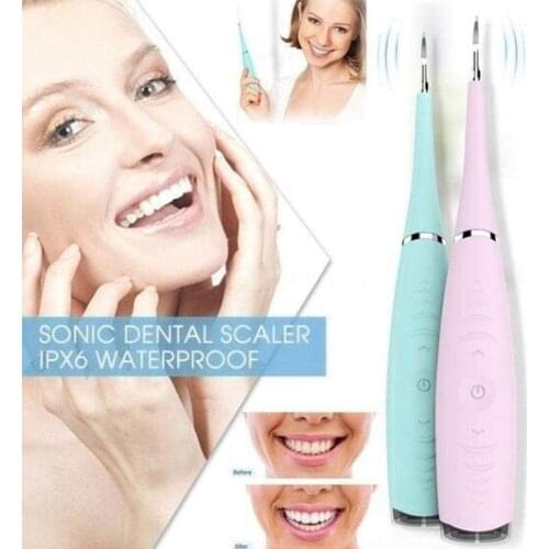 Electric Tooth Polisher USB Rechargeable Dental Water Flosser Family Travel Use Waterproof Water Jet Remove Tooth Dirt 2 Colors