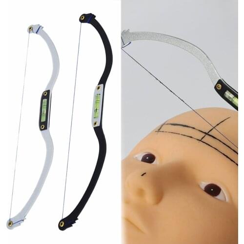 Semi Permanent Positioning Eyebrow Measuring Tool Mapping pre-ink string for Microblading eyebow Make Up Dyeing Liners Thread