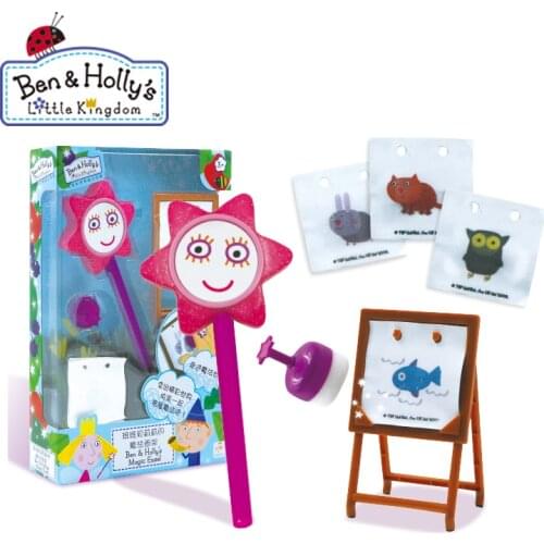 Ben and Hollys Kingdom Doll Toy Little Fairy Magic Stick Wand Tableware Easel Girl Princess Play House Pretend Kids Gifts