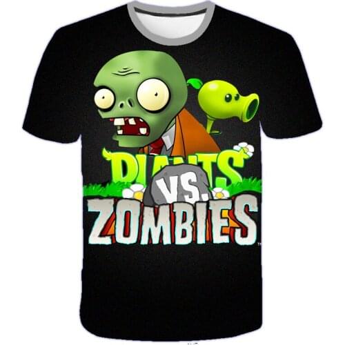 4-14T Boys Girls Summer Shirt Cartoon Kids T Shirt O-Neck Shirt 3D Printed Baby T Shirt Casual black T Shirt