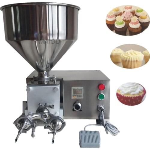 Multifunctional Chocolate Injector Filler Cream Puff Filling Donut Cup Cakes Depositor Machine Pastry Injection
