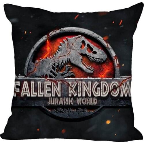 Custom Pillowcase Jurassic Park Zipper Pillow Cover 35X35,45X45,60X60cm(Two Sides) Print Your Pictures Pillow Cases