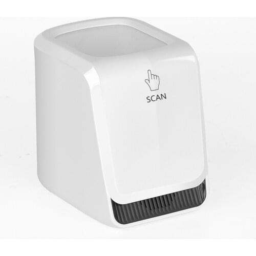 QR Barcode Scanner Handsfree Wired 2D/1D Automatic Barcode Reader for Mobile Payment Box Reader Barcode Scanner for Retail Store