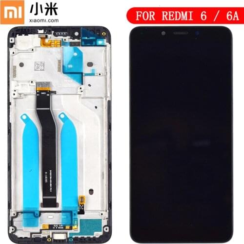 5.45" AAA Quality IPS LCD+Frame For Xiaomi Redmi 6 LCD Display Screen Replacement For Redmi 6A LCD Assembly 1440*720 Resolution