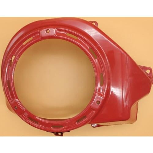 Red Recoil Pull Starter Cooling Fan Cover Shroud For HONDA GX390 GX340 188F 5Kw 6.5Kw 11HP 13HP Engine Gas Generator Water Pump