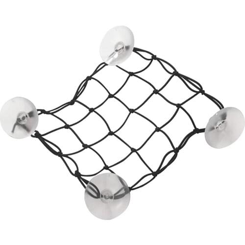 Universal Cargo Net Bag with 4 Suction Cup Surfboard Paddle Board Deck Storage Net Paddle Board Surfboard Accessories