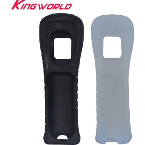 100pcs High quality Transparent Soft Silicone Case Cover Skin Shell for Wii Remote Controller