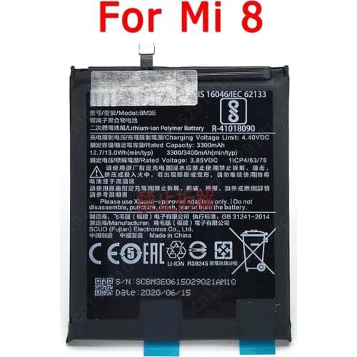 Аккумуляторы для телефонов Xiaomi Mi 8 YPAY China At AliExpress