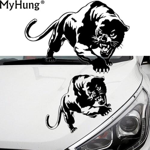 Animal Tiger Car Sticker Cool Decals Vinyl Waterproof Tuning Stikers Window Wall Notebook Laptop Motorcycle Car-Styling