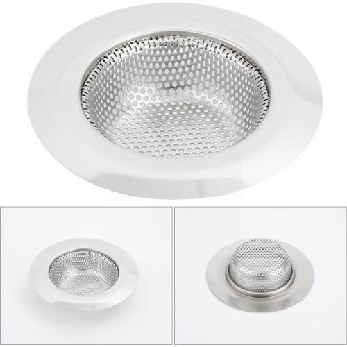 1pcs Steel Kitchen Sink Strainers Basket Kitchen Bathroom J5U4 Sink Drain Accessories Drain Protector P9R4