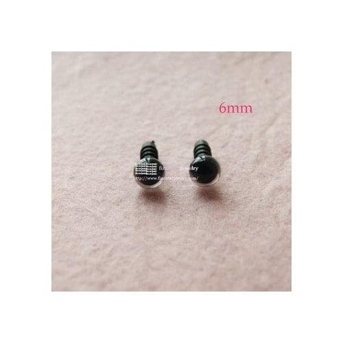 6mm toy eyes with washers
