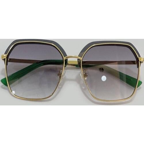 Brand Women Men Sunglasses Square Half-Rim Design Glasses For Women Gafas De Sol Para Hombres Y Mujeres