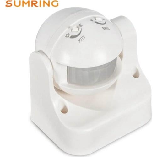 Home Outdoor Microwave Mechanical Motion Pir Sensors Switch With Light Sensor