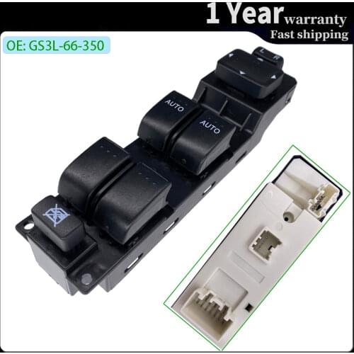Window Switch Electric Power Master Regulator Outside Mirror Button Console For Mazda 6 CX7 GS3L-66-350