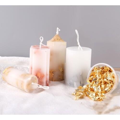 0.5g Candle Gold Foil INS hot for Candle Molds Silicone Mold Aromatherapy Soap Mould using For Candle Making Decoration