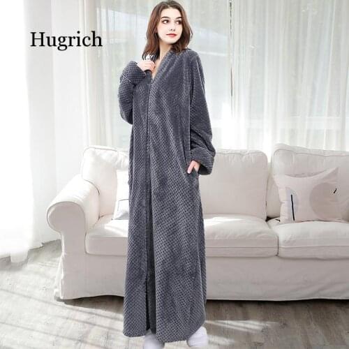 Hugrich Women's Winter Bathrobes