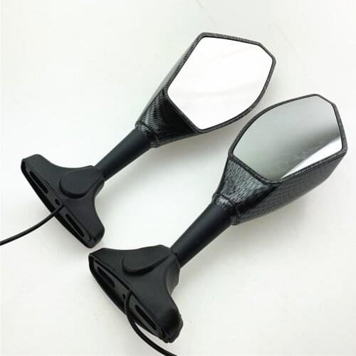 For CBR1000RR Yamaha Motorcycle Horizon Modified Rearview Mirror With LED Turn Signal Mirror