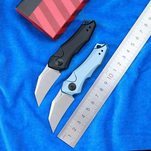 Newest 7350 outdoor adventure camping hunting CPM154blade aluminum handle Tactical Survival gifts folding knives EDC tool