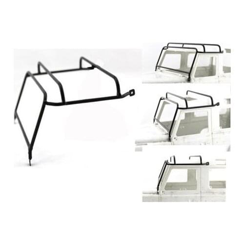 Front Window RC Crawler Defend D90 D110 Body Alloy Roof Rolling Rack (Roll cage) Wrangler 1/10 scale RC