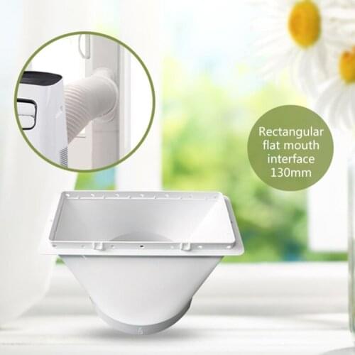 Durable 13cm Portable Air Conditioner Window Exhaust Hose Connector for Air Conditioner Parts Replacement