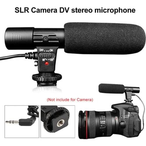 Professional Condenser Microphone Portable Microphone for PC Laptop Computer DSLR Camera Mic microfono microfone condensador