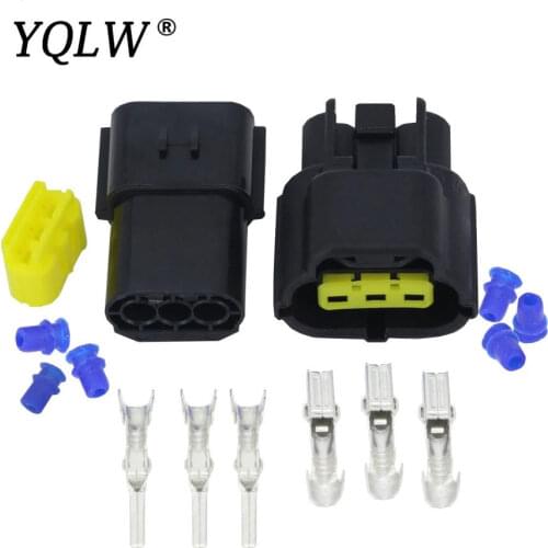 3 Pin DJ70316Y-1.8-11/21 Waterproof Electrical Wire Connector oxygen sensor connector plug Automobile Connector