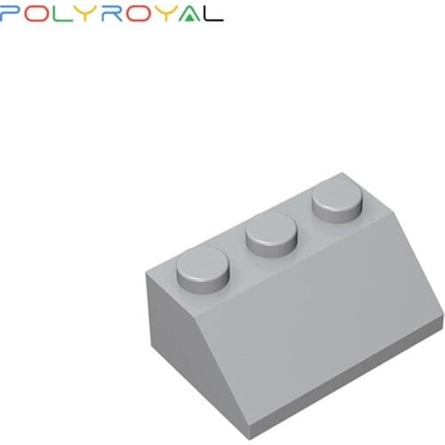 Building Blocks accessories DIY Plastic Plates Slope Brick 2x3 Dots 10 PCS Educational toys for children birthday gift 3038