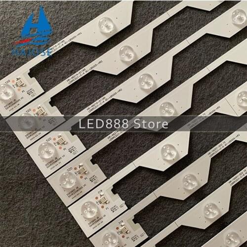 LED Backlight strip 5+6 lamp For TCL 50'' TV 50E5800 JB 50HR330M05A5 50HR330M06A2 V0 B50A658U L50E5800A-UD 4C-LB5006-HR2