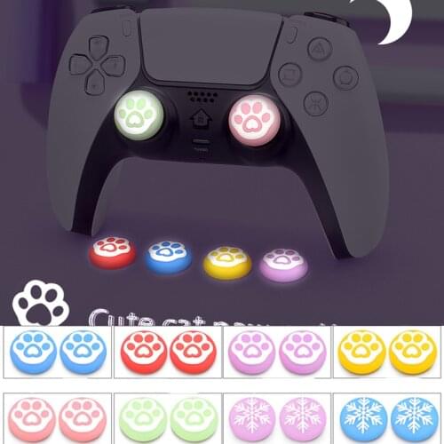 Luminous Thumb Stick Grip Cap Joystick Cover Thumbstick Case For Sony PS5 PS4 PS3 Xbox One/360 Series X/S Switch Pro Controller