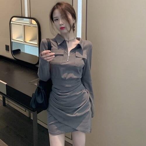 WHOHOLL Fashionable Shirt Dresses