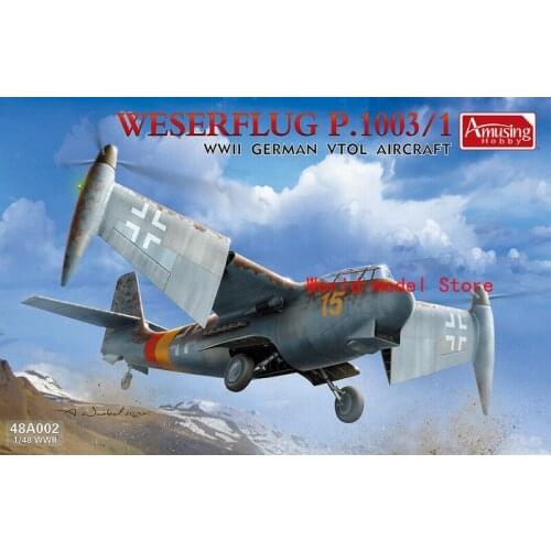Amusing Hobby 48A002 1/48 German Vtol Aircraft Weserflug