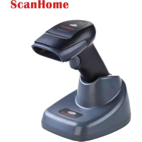 1D 433 Barcode Scanner Wireless with Storage Charger Base Receiver 3 in 1 Wireless Bar Code Reader Laser Barcode Gun