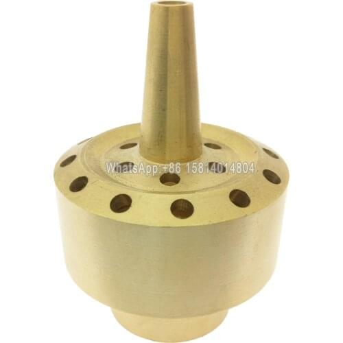 2" fireworks fountain nozzle,Aerated Bubble nozzle,multi-direction jet,fireworks nozzle,porous fountain nozzle,music fountain