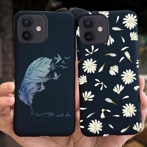 Fashion Pattern Macaroon TPU Liquid Silicone Phone Case For iPhone 12 11 Pro Max Mini iPhone12 11Pro Thin Soft Cover Candy Case