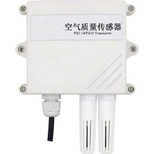 Taidacent Wall Mount PM2.5 PM10 Air Particle Matter Dust Sensor Air Quality Monitor Detector RS485 ModBus-RTU 4~20mA/0-5V/10V