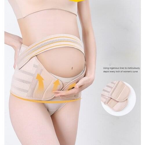 Pregnancy Women Abdominal support belt Help Bandage Belly Back binder Healthy care