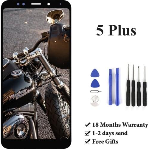 For Redmi 5 plus lcd Redmi Note 5 India Version Snapdragon 625 mobile phone lcd screen replacement assembly 100% test