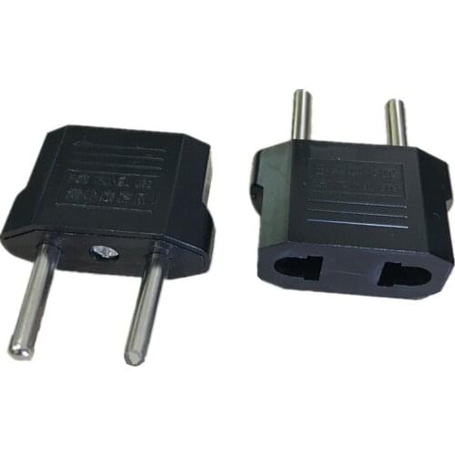 EU European Power Adapter American US To EU Euro Travel Plug AC Power Cable Cord Electrical Outlet Sockets