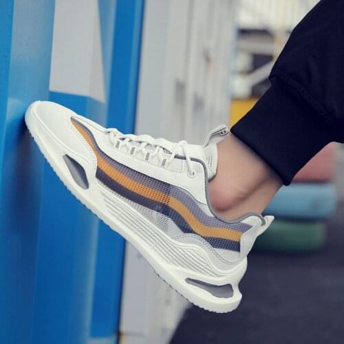 Breathable Sneakers Platform Shoes for Men Casual Fashion Shoes Men Sneakers White Sports Shoes Spring Autumn Sneakers Trend New